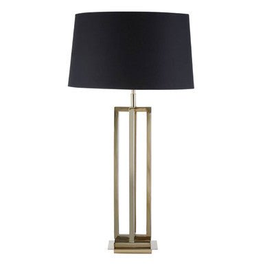 Skye Gold Finish Rectangular Table Lamp - Bargainia.com - 5018705464282