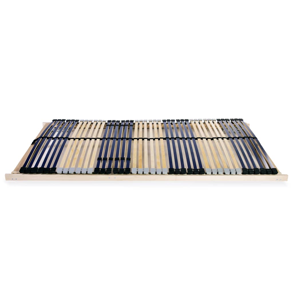 Slatted Bed Base without Mattress with 42 Slats 7 Zones 140x200 cm - Bargainia.com - 8718475606864 - 246478
