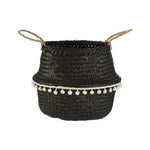 Small Black Seagrass Basket - Bargainia.com - 5018705416304