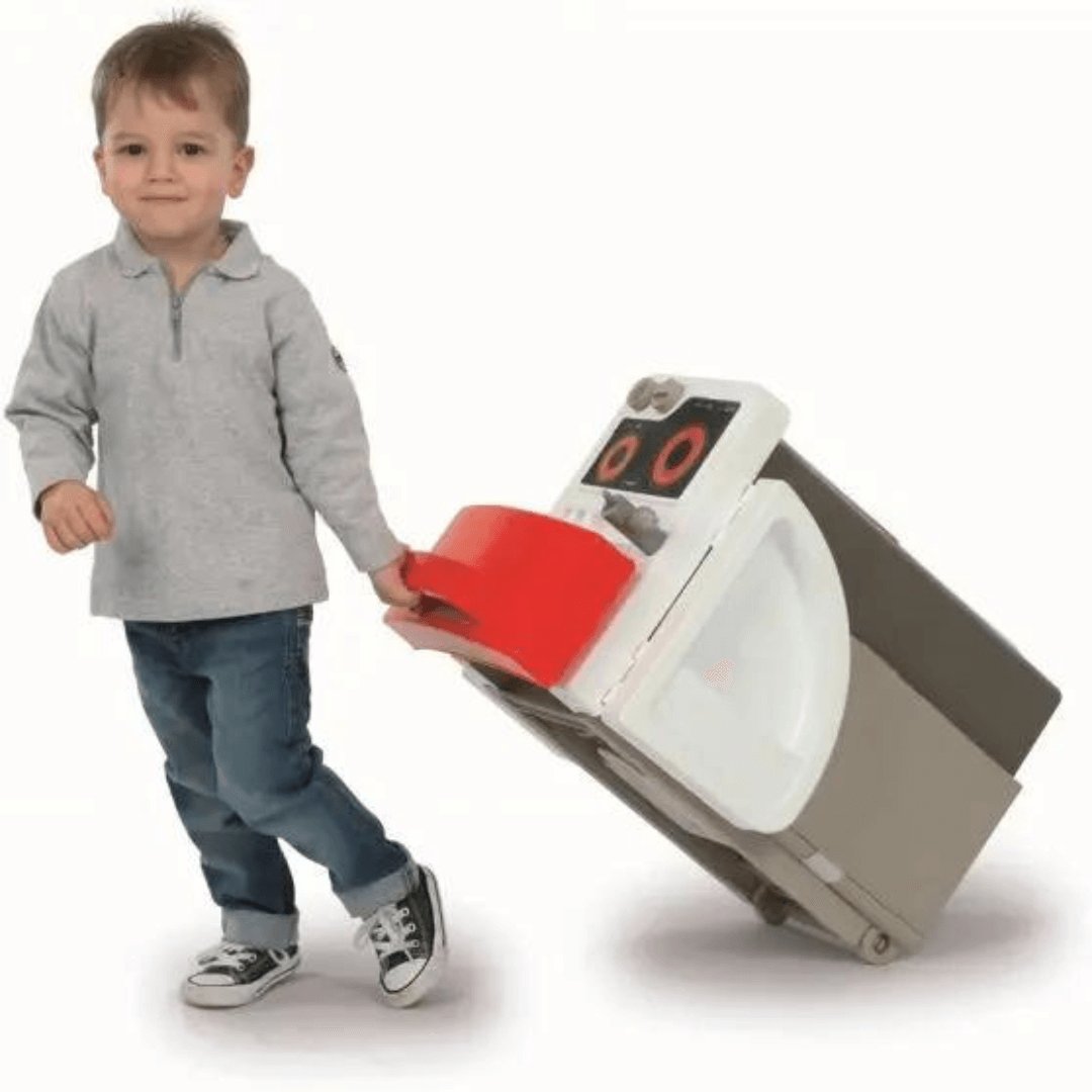 Smoby Tefal Opencook Compact Play Kitchen - Realistic Sounds, 22 Accessories for Imaginative Play Clearance