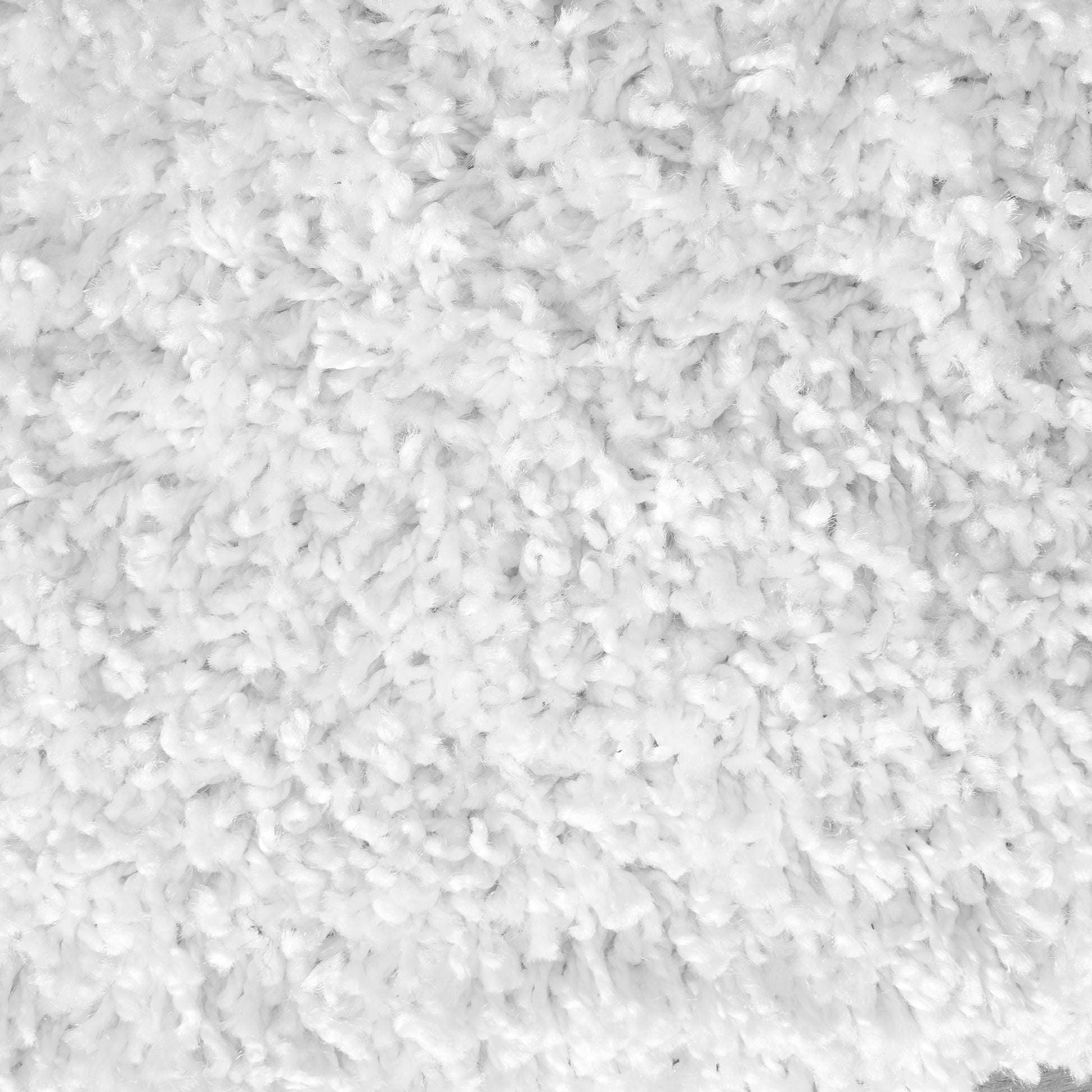 Snow White Plain Shaggy Rug - California Rugs Rug Masters