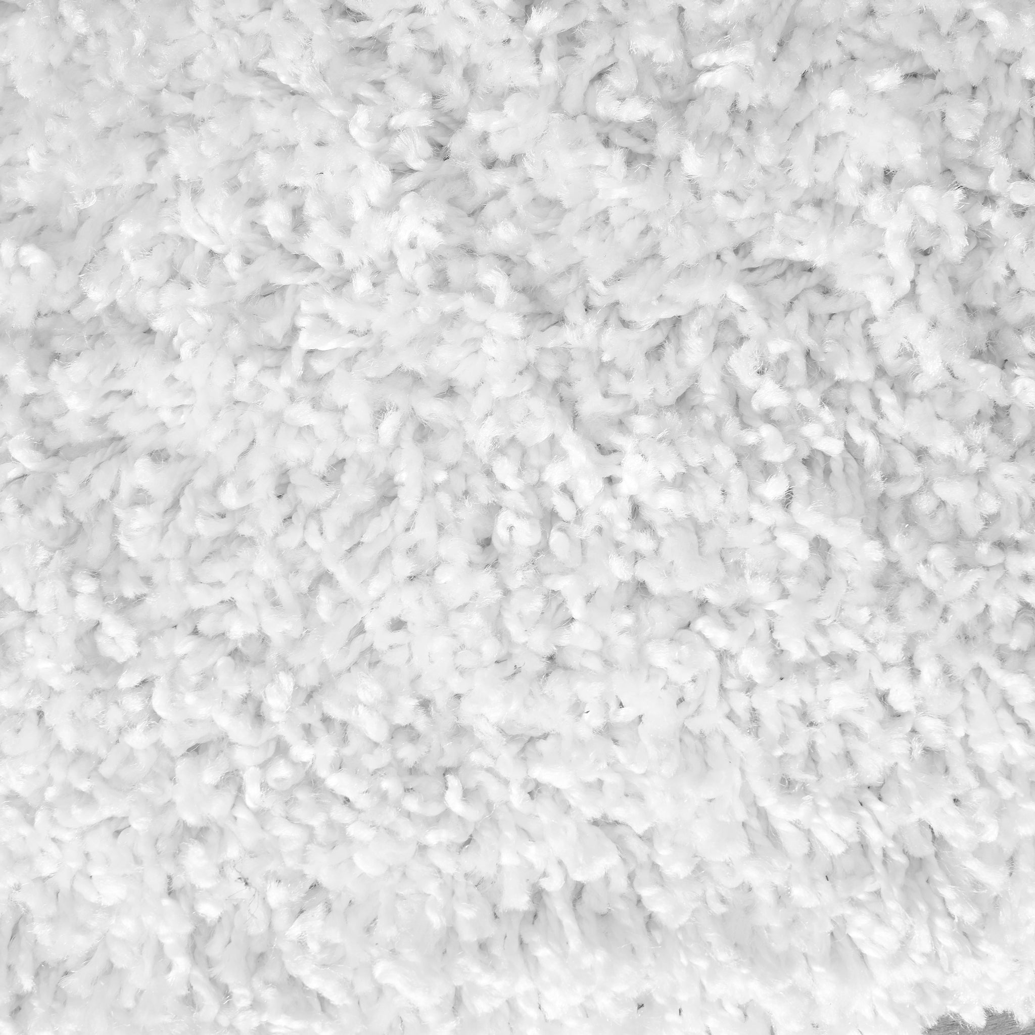 Snow White Plain Shaggy Rug - California Rugs Rug Masters