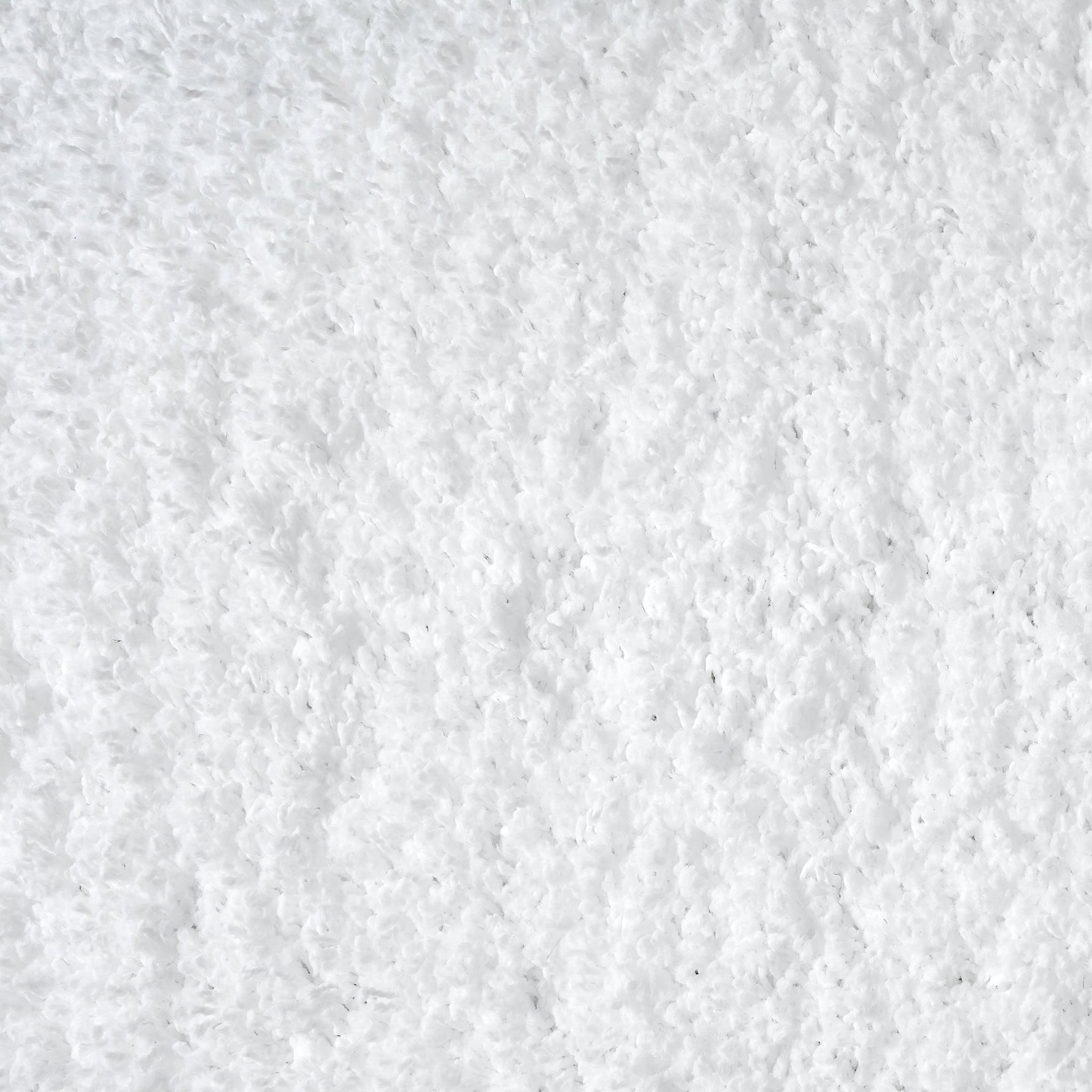 Snow White Plain Shaggy Rug - California - Bargainia.com - 