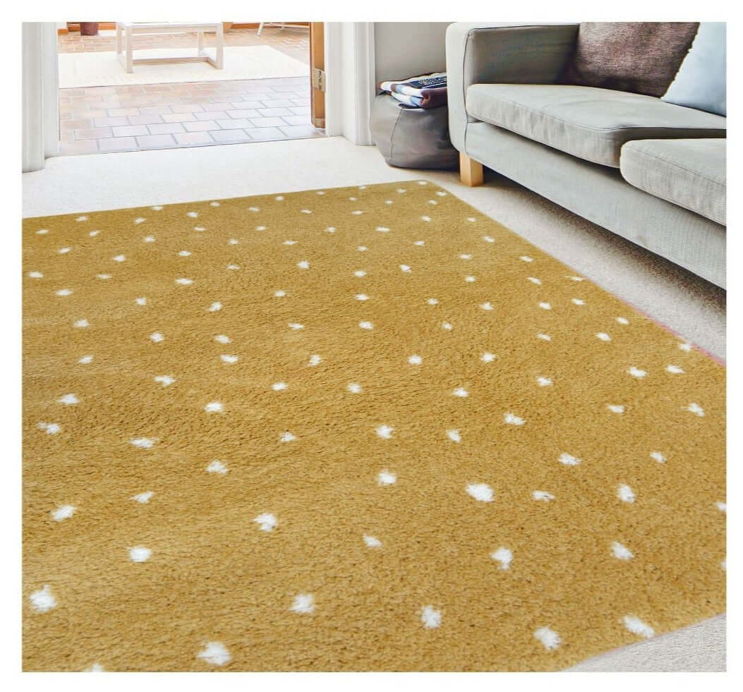 Snug Spotty Shaggy Rug | R467A - Bargainia.com - 5053095227970 - R467A-SG053080/150