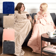 Snuggle 2 In 1 Wearable Blanket Assorted Colours | Hibernate Cosy Collection Clearance