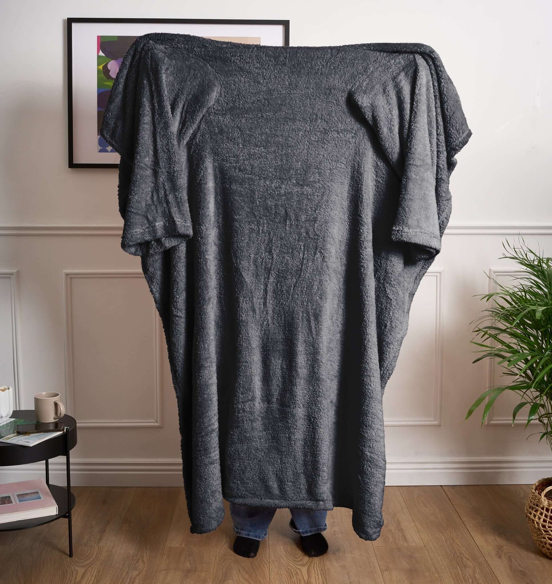 Snuggle 2 In 1 Wearable Blanket Assorted Colours | Hibernate Cosy Collection - Bargainia.com - 