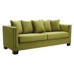Sofia 3 Seat Moss Velvet Sofa - Bargainia.com - 
