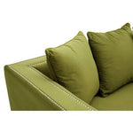 Sofia 3 Seat Moss Velvet Sofa - Bargainia.com - 