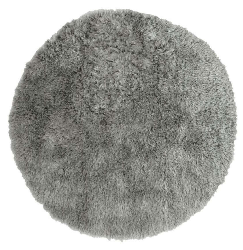 Soft Washable Grey Shaggy Rug | SA - 04 - Bargainia.com - 