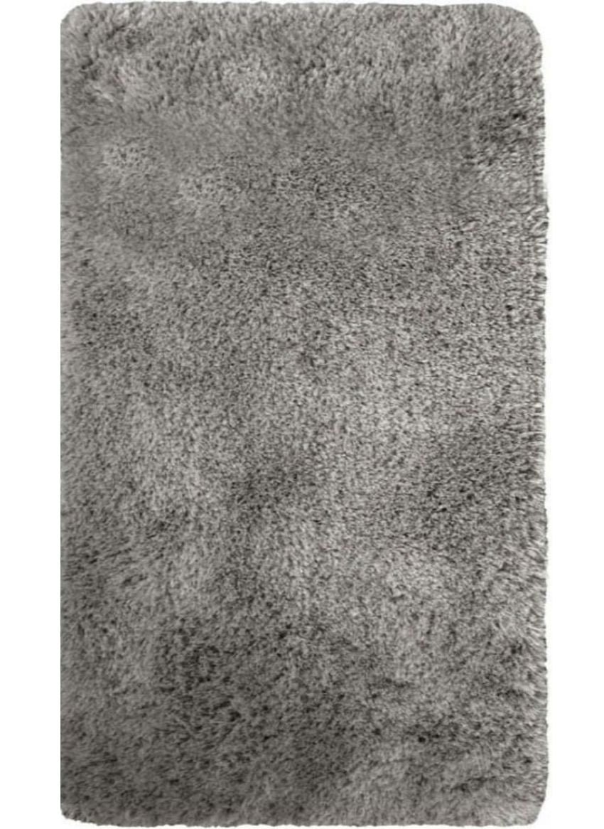 Soft Washable Grey Shaggy Rug | SA - 04 - Bargainia.com - 