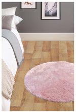 Soft Washable Pink Shaggy Rug | SA - 07 - Bargainia.com - 