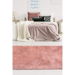 Soft Washable Pink Shaggy Rug | SA - 07 - Bargainia.com - 