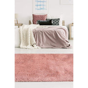 Soft Washable Pink Shaggy Rug | SA - 07 - Bargainia.com - 5053095208849 - SOFTWSSA-07100/150