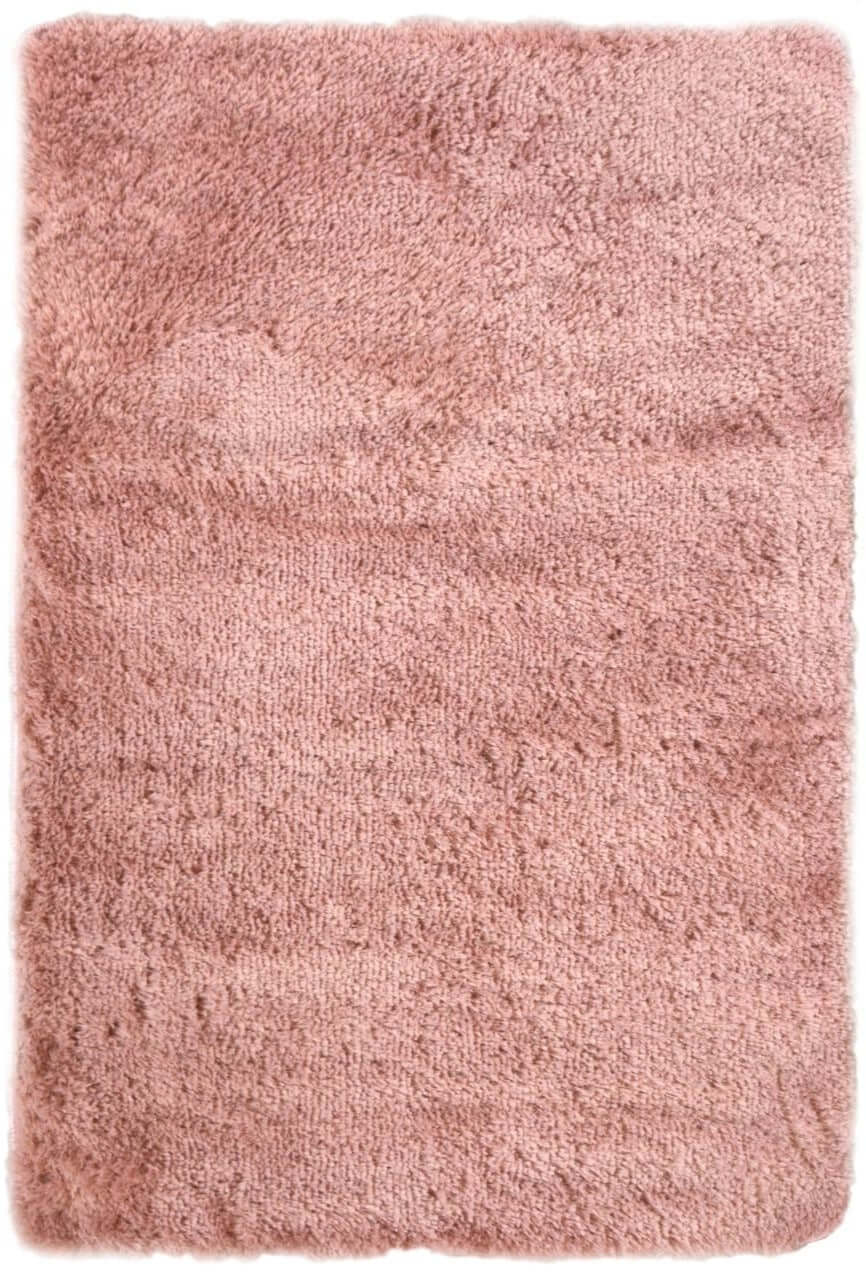 Soft Washable Pink Shaggy Rug | SA - 07 - Bargainia.com - 5053095208849 - SOFTWSSA-07100/150