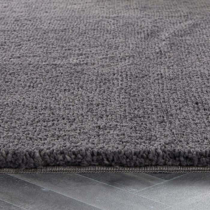 Soft Washable Shaggy Rug - Bargainia.com - 5026134610132 - MYLUXX_CHARCL_120X170
