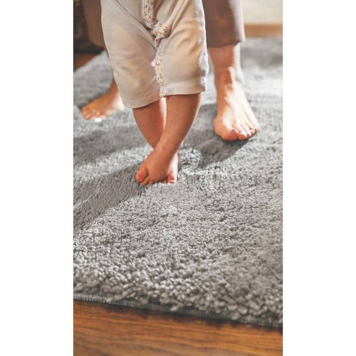 Soft Washable Shaggy Rug - Bargainia.com - 5026134610156 - MYLUXX_SILVER_120X170