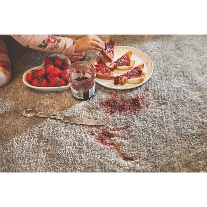 Soft Washable Shaggy Rug - Bargainia.com - 5026134610156 - MYLUXX_SILVER_120X170