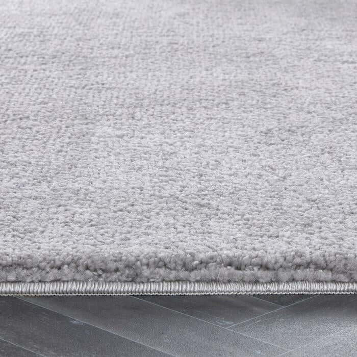 Soft Washable Shaggy Rug - Bargainia.com - 5026134610156 - MYLUXX_SILVER_120X170
