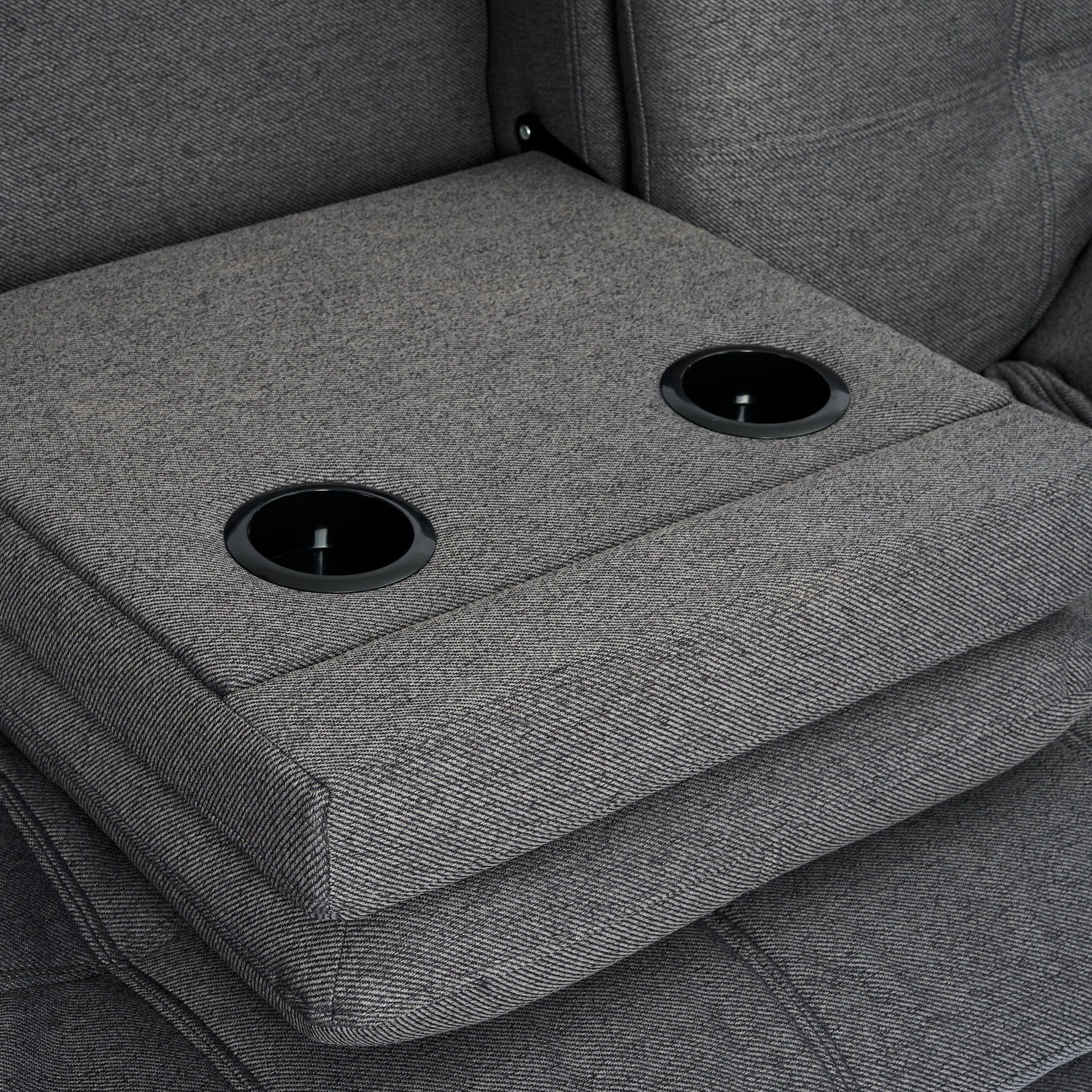 Soho Click Clack Sofa Bed | 4 - in - 1 Convertible 3 Seater | Dark Grey - Bargainia.com - 5056150286233