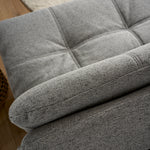 Soho Click Clack Sofa Bed | 4 - in - 1 Convertible 3 Seater | Light Grey - Bargainia.com - 5056150286219