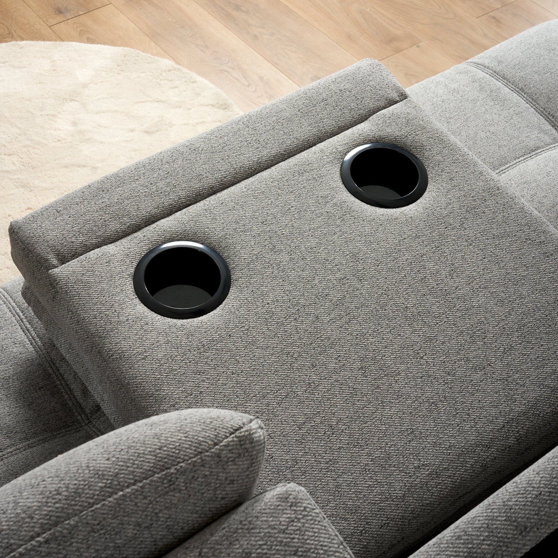 Soho Click Clack Sofa Bed | 4 - in - 1 Convertible 3 Seater | Light Grey - Bargainia.com - 5056150286219