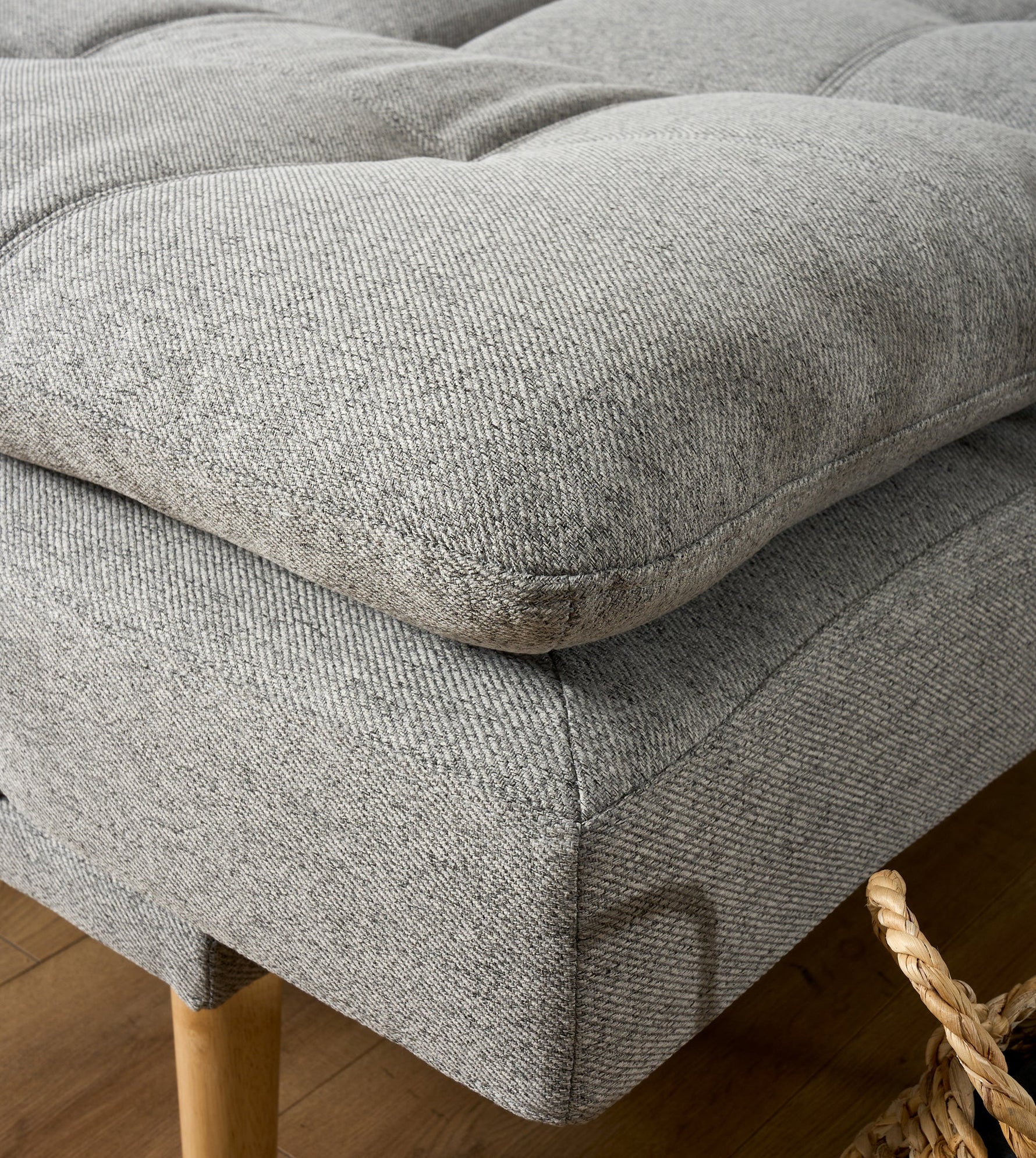 Soho Click Clack Sofa Bed | 4 - in - 1 Convertible 3 Seater | Light Grey - Bargainia.com - 5056150286219