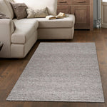 Solid Design Recycled Low Pile Eco Rug | Jaya - Bargainia.com - 