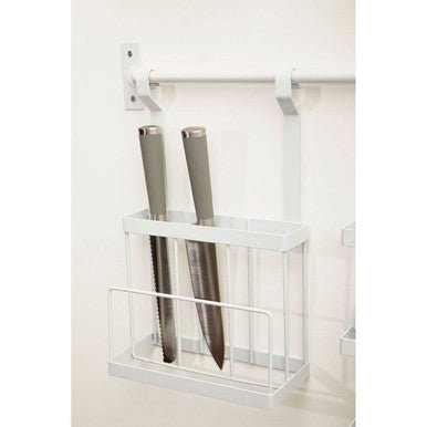 Sorello White Iron Hanging Knife Storage Rack - Bargainia.com - 5018705399515