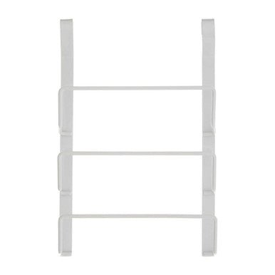 Sorello White Iron Hanging Pan Lid Rack - Bargainia.com - 5018705399539