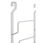 Sorello White Iron Hanging Pan Lid Rack - Bargainia.com - 5018705399539
