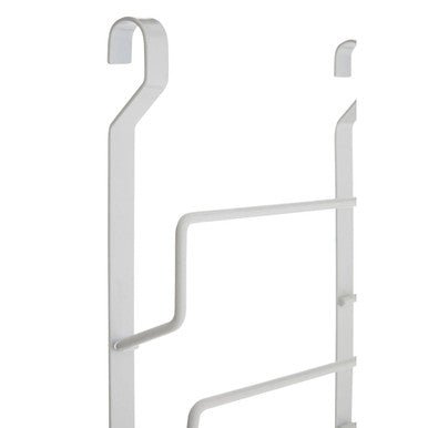 Sorello White Iron Hanging Pan Lid Rack - Bargainia.com - 5018705399539