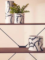 Sorrell Black And White Large Planter - Bargainia.com - 5018705977690