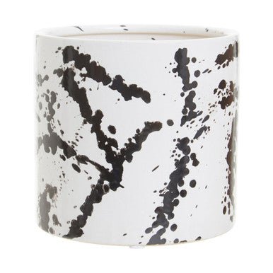 Sorrell Black And White Small Planter - Bargainia.com - 5018705977683