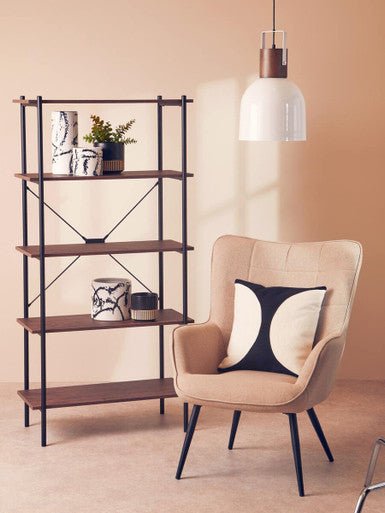 Sorrell Large Black And White Ceramic Vase - Bargainia.com - 5018705977713