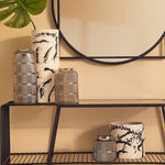 Sorrell Large Black And White Ceramic Vase - Bargainia.com - 5018705977713