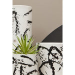 Sorrell Large Black And White Ceramic Vase - Bargainia.com - 5018705977713