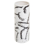 Sorrell Large Black And White Ceramic Vase - Bargainia.com - 5018705977713