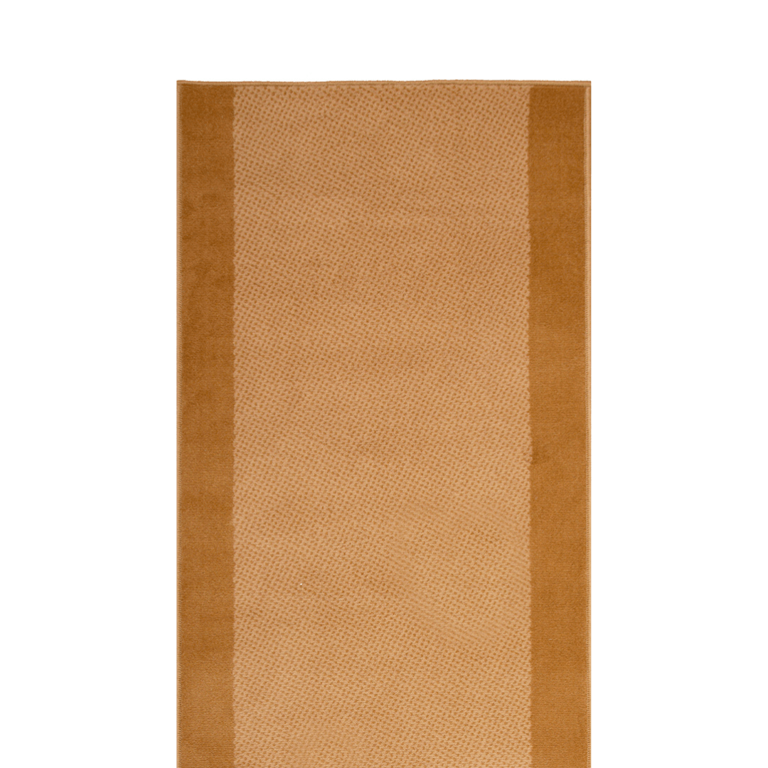 Stair Runner Hard Wearing Kitchen Mat - Texas Beige Border Stair Runner Rug Masters