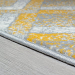 Stair Runner Hard Wearing Kitchen Mat - Texas Gold Chevron Stair Runner - Bargainia.com - 