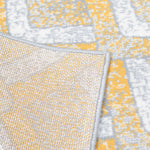 Stair Runner Hard Wearing Kitchen Mat - Texas Gold Chevron Stair Runner - Bargainia.com - 