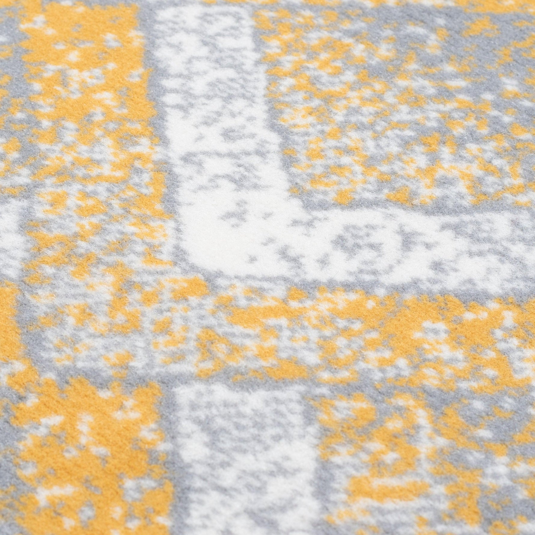 Stair Runner Hard Wearing Kitchen Mat - Texas Gold Chevron Stair Runner - Bargainia.com - 