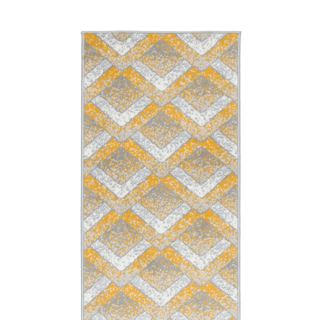 Stair Runner Hard Wearing Kitchen Mat - Texas Gold Chevron Stair Runner Stair Runner Rug Masters