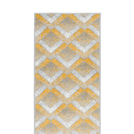 Stair Runner Hard Wearing Kitchen Mat - Texas Gold Chevron Stair Runner - Bargainia.com - 