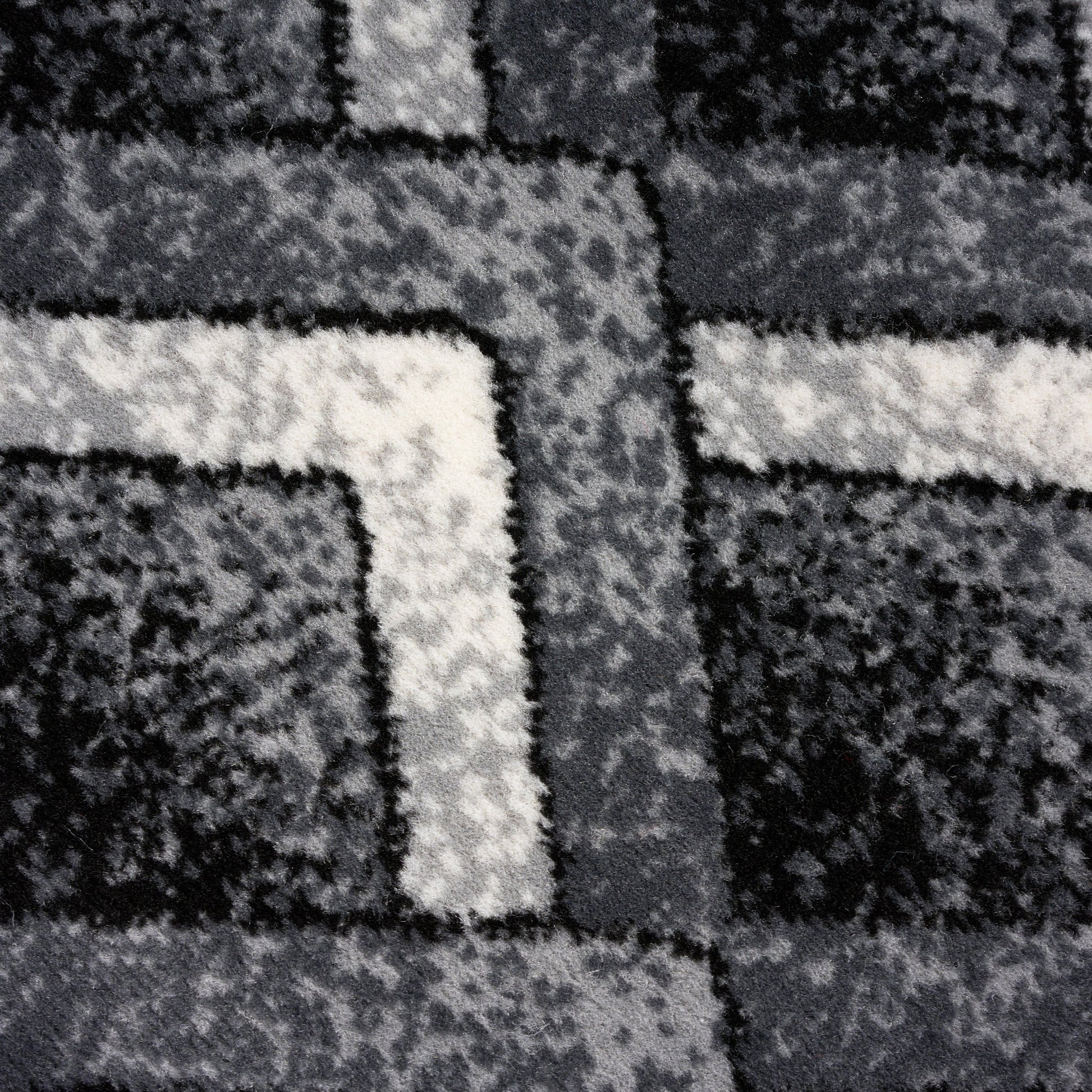 Stair Runner Hard Wearing Kitchen Mat - Texas Grey Chevron Stair Runner - Bargainia.com -  - RNR-TXS-3011-GB22-01FT-CST