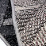 Stair Runner Hard Wearing Kitchen Mat - Texas Grey Chevron Stair Runner - Bargainia.com - 