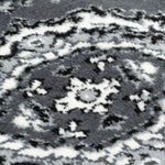 Stair Runner Hard Wearing Kitchen Mat - Texas Grey Traditional Medallion - Bargainia.com - 