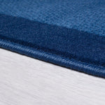 Stair Runner Hard Wearing Kitchen Mat - Texas Navy Border - Bargainia.com - 