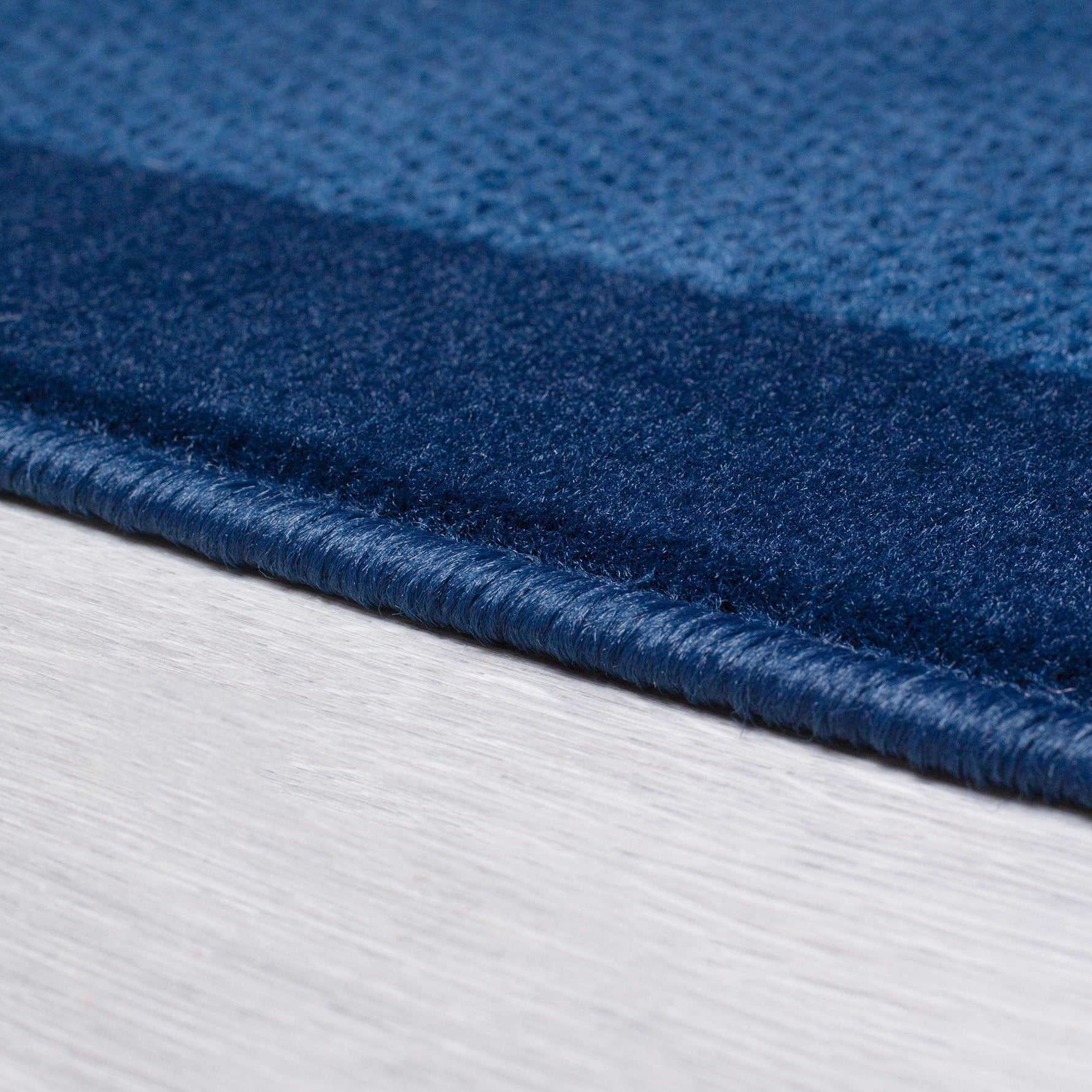 Stair Runner Hard Wearing Kitchen Mat - Texas Navy Border - Bargainia.com - 