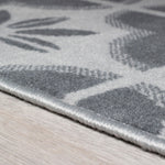 Stair Runner Hard Wearing Kitchen Mat - Texas Red & Grey Floral - Bargainia.com - 