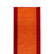 Stair Runner Hard Wearing Kitchen Mat - Texas Terracotta Border Stair Runner Rug Masters